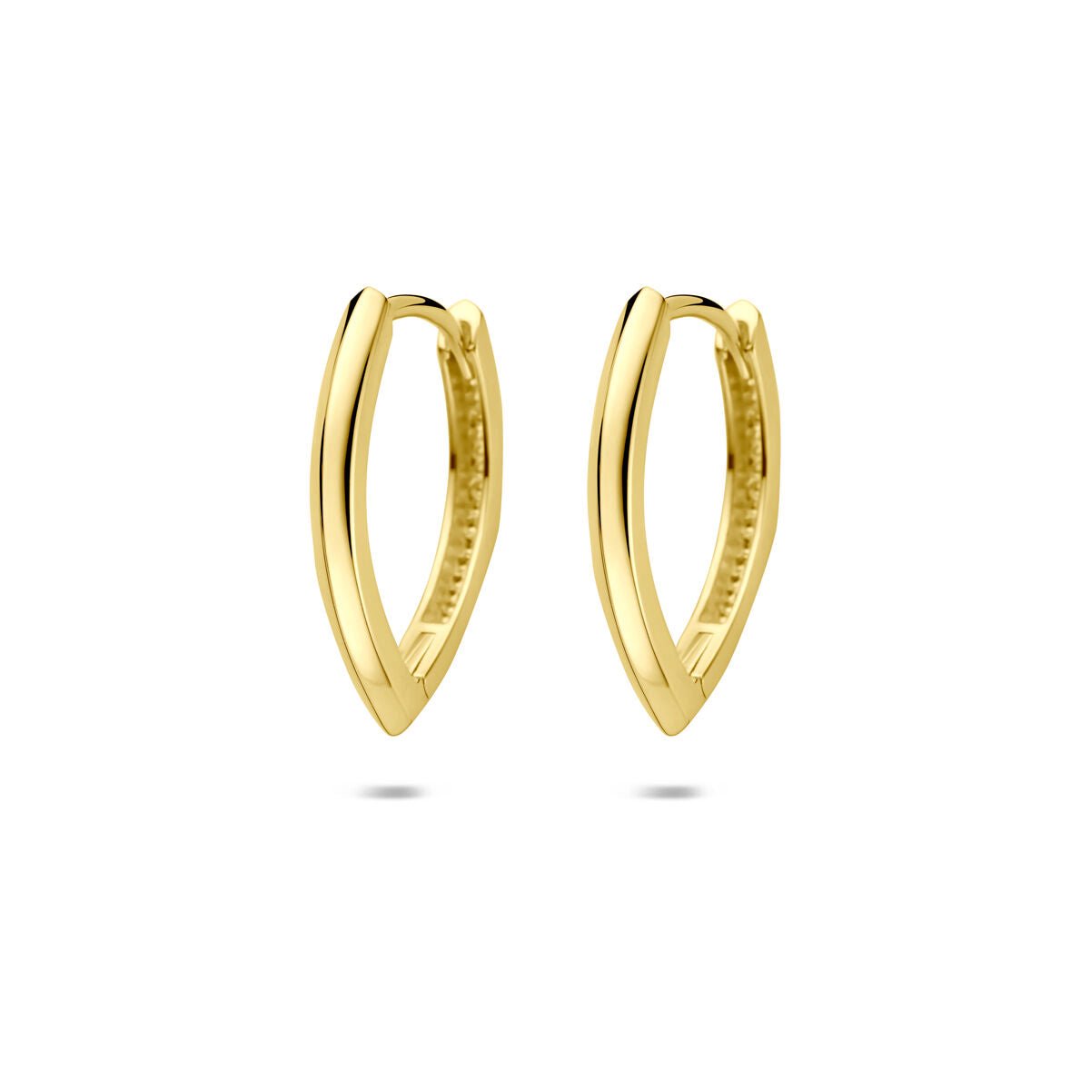 14K geelgouden klapoorringen 18,5 mm - 4034910