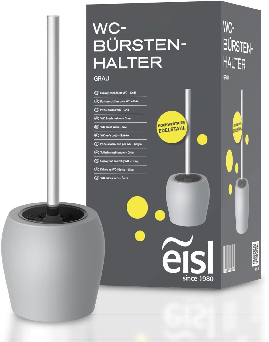 EISL Toiletborstelhouder - Grijs