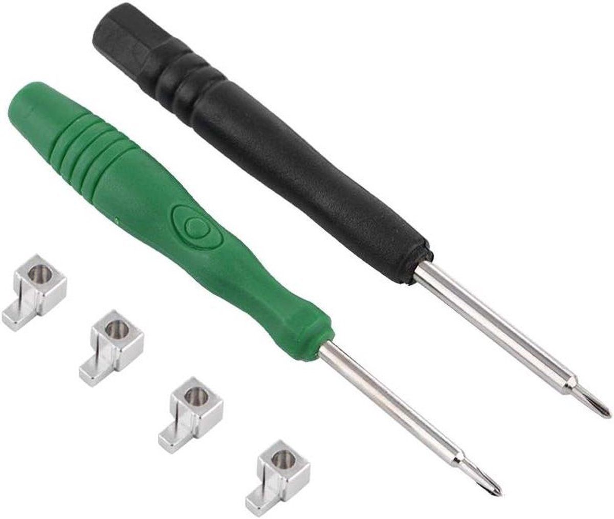 Gereedschap voor schakelaar - Reparatieset met metalen gespslot en schroevendraaier voor Switch Controller - Zoekwoord: reparatieset, schroevendraaier