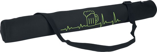 Alkohol & Party Tas voor blikjes met print Koeltas zwart Polyester van Sportandem. — afbeelding 4
