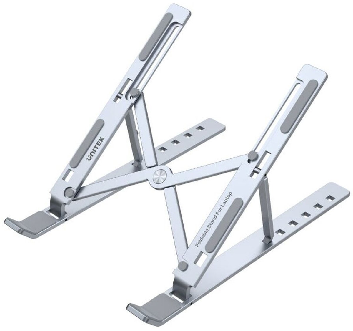 Inklapbare steun voor laptop Unitek OT155SL Aluminium
