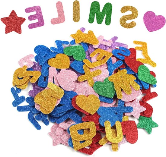 1500 ronde sterren, liefde, 3 rollen glitterstickers, kinderbeloning, klaslokaal, zelfklevend, feestdecoratie, fotoalbum, doe-het-zelf