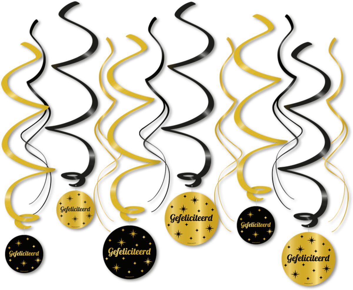 Classy Feestgordijn 65 Jaar Goud
