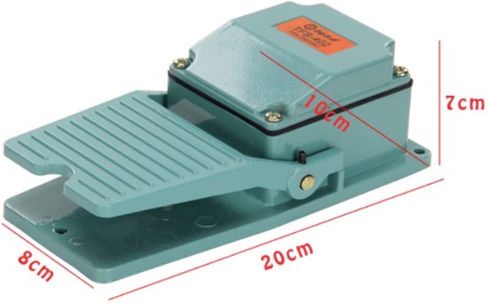 Interruptor De Pedal Spptty YDT1?15 380VAC Controlador De Pedal Operado Con El Pie