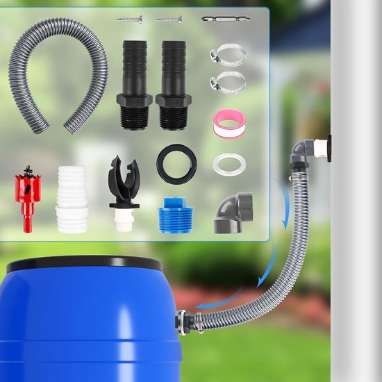 egensammler, für 3 * 4 Zoll Standard-fallrohre Regenwasserumlenker Regenwassersammler für die