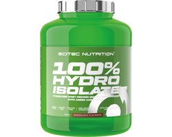 Scitec Nutrition Scitec Nutrition 100% Hydro Isolate (2000 gram - Chocolate) - 87 eiwitshakes - proteine poeder - protein powder - eiwitpoeder - eiwit - eiwitshakes - proteine shake