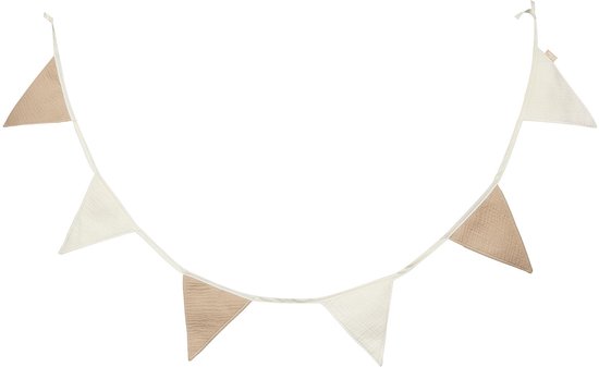 Jollein | Bunting Party Collection Biscuit/Ivoire