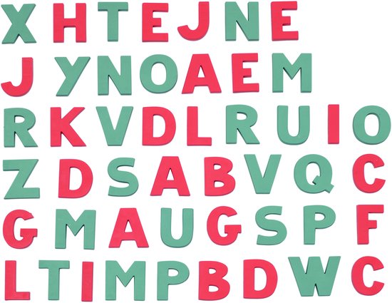 Lettres magnétiques Smoby, 48 pièces.