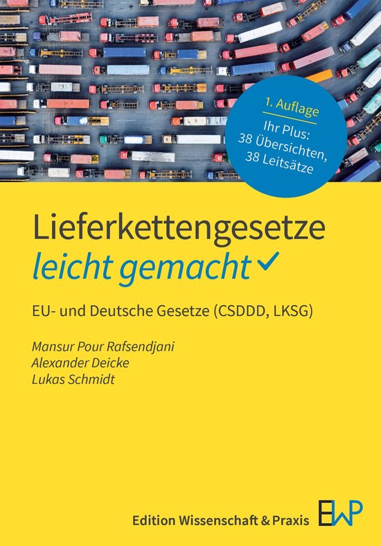 GELBE SERIE – leicht gemacht - Lieferkettengesetze – lei ... - cover