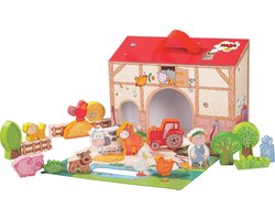 Speelgoed | Wooden Toys - !!! Mon Premier Univers De Jeu - La Ferme - Coffret De