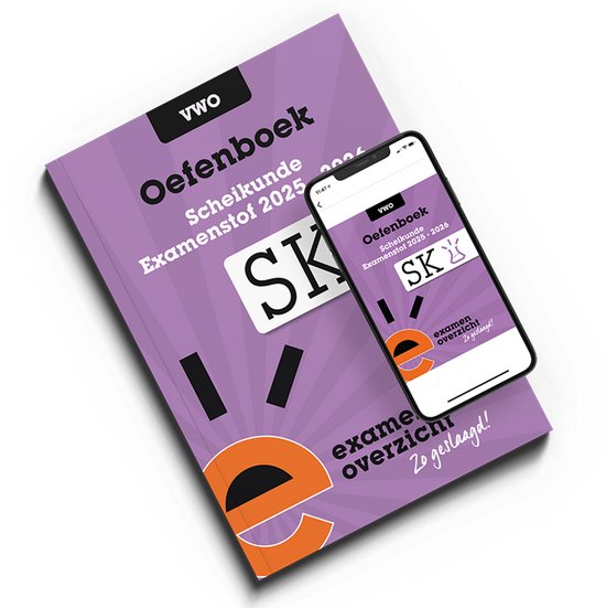 ExamenOverzicht - Oefenboek Scheikunde VWO - cover