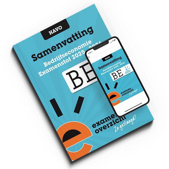 ExamenOverzicht - Samenvatting Bedrijfseconomie HAVO - cover
