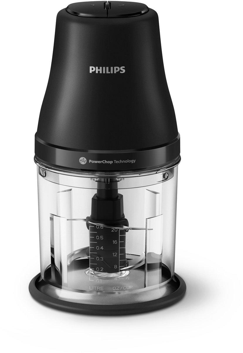 Philips HR1501/00 Elektrische hakmolen 1l 450W zwart