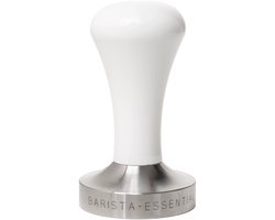 Tamper - 51mm – Delonghi Dedica - La Specialista - Wit - RVS - Koffie Tamper – Espresso Tamper - Koffie Stamper - Delonghi Koffiemachine – Espressomachine - Barista Essentials