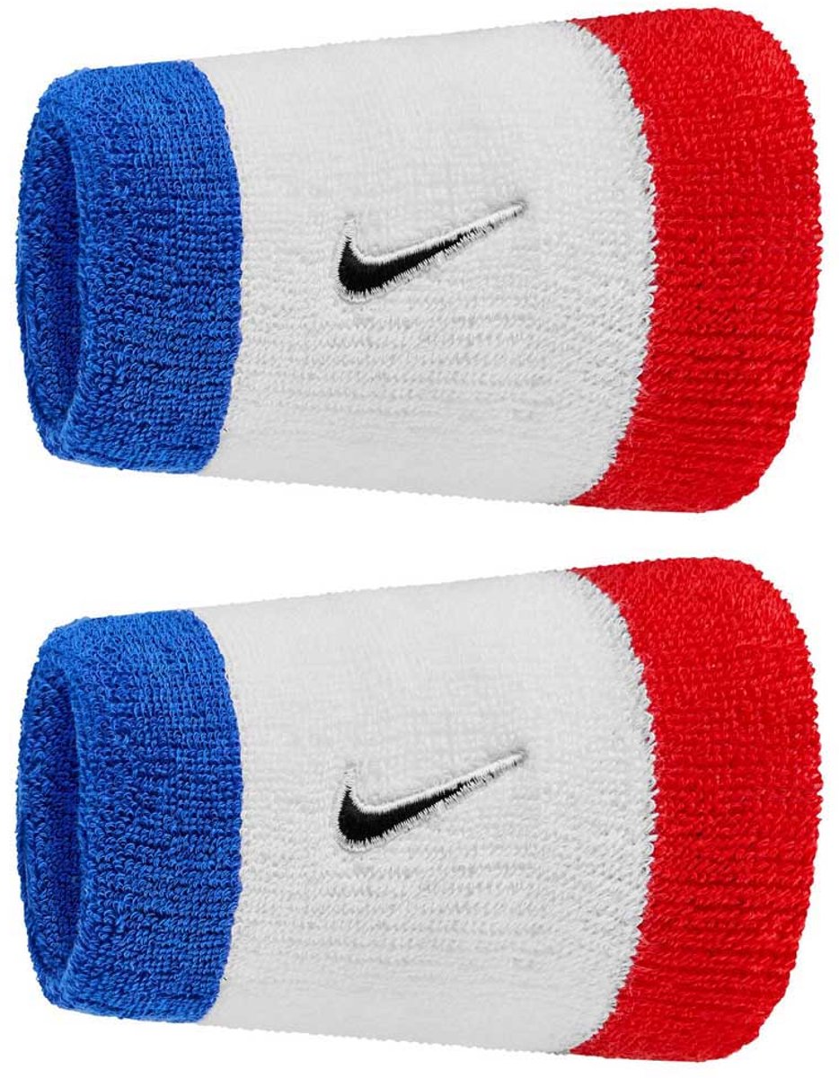 Nike Accessories Swoosh Classic Doublewide Polsband 2 Eenheden Wit Man,Vrouw