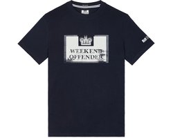 Weekend Offender - Bonpensiero Graphic T-Shirt – Navy