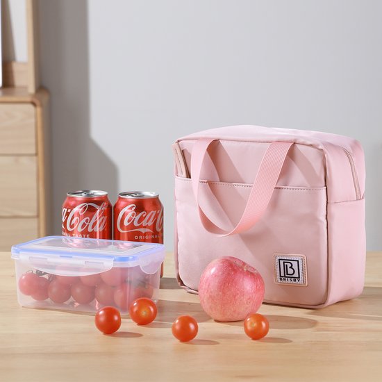 Brisby 4 Laags Geïsoleerde Koeltas - Lunchtas - Kolftas 4 liter - Smooth Pink van Merkloos — afbeelding 4