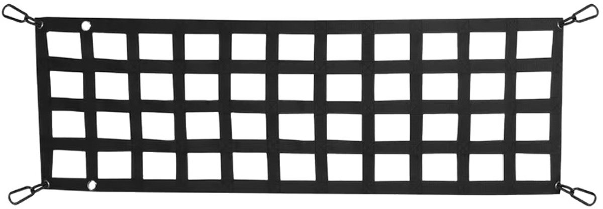 Image of 1 stuk dakopbergnet Multifunctionele kofferbak Antidiefstal voertuigbagage en accessoires organizer