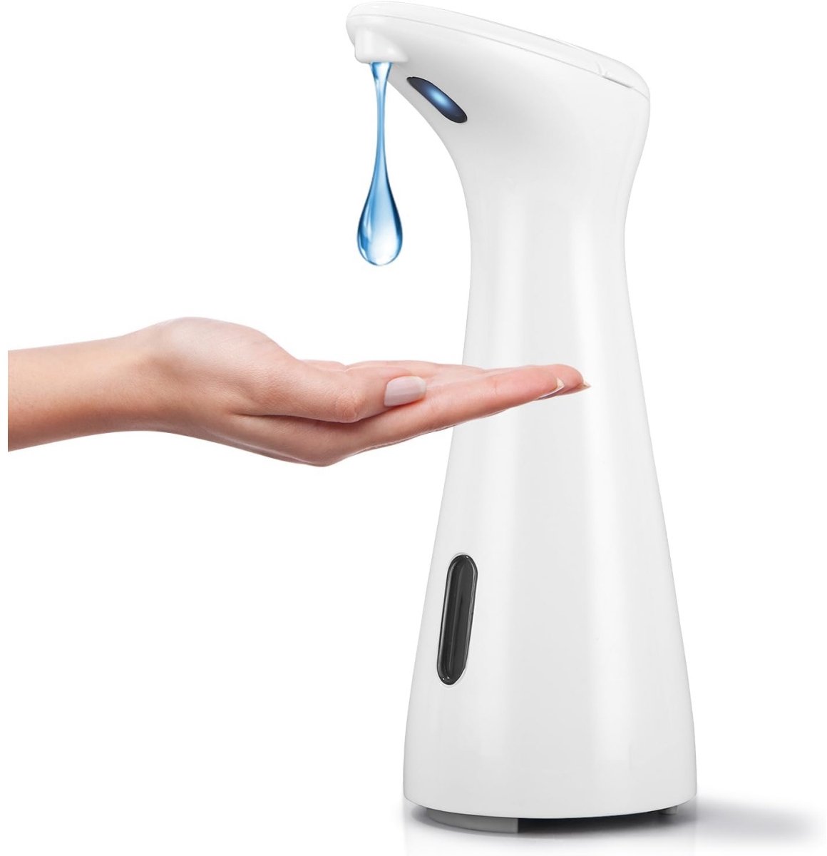 EXCITAT Automatische zeepdispenser - Vloeibare zeepdispenser - met infraroodsensor - Waterdicht - voor keukens en badkamers