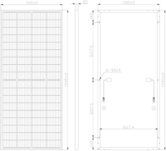 Sygonix Monokristallijn zonnepaneel 210 W 18.72 V van sygonix — afbeelding 2