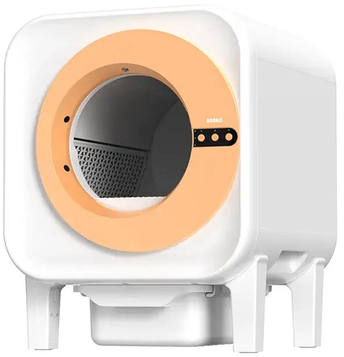 Kattenbak – Automatische Kattenbak – Zelfreinigende Kattenbak – Elektrische Kattenbak – Kattentoilet – 70L Ruim – Slimme App Bediening