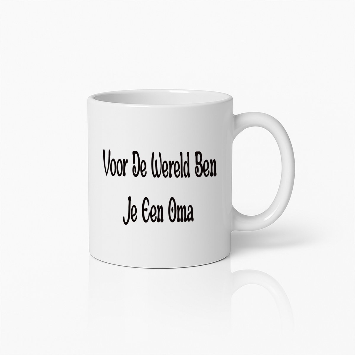 Beste Oma Ter Wereld Mok – Hartelijk Cadeau Voor Grootmoeders