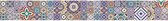 muursticker Deco Border Malaga's  23,5 x 195 cm PVC