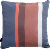 sierkussen Stripe 50 x 50 x 15 cm polykatoen blauw