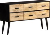 vidaXL Dressoir 110x33x64 cm massief mangohout