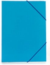 portfoliomap 31,5 x 23,5 cm A4 polypropyleen blauw