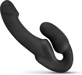 No-Parts Morgan Strapless Strapon Dildo 22cm – Sex Toys voor Vrouwen en Mannen – Strapless Dildo voor het Penetreren van je Partner - Zwart
