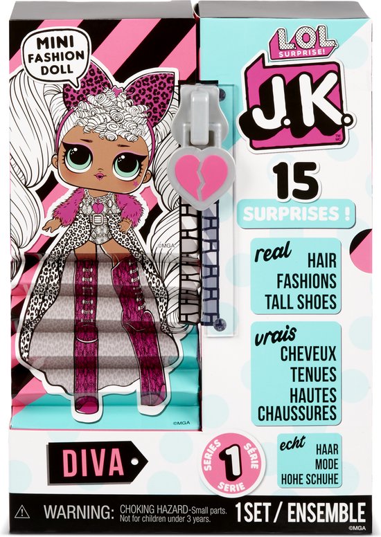 L.O.L. Surprise! J.K. Doll Diva - Minipop - L.O.L. Surprise!