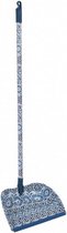 veegschep opvouwbaar 85 x 25 cm blauw/wit