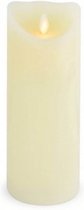 led-kaars 22,5 cm wax beige