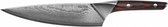 koksmes Nordic Kitchen 33 cm staal/hout zilver