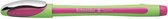 fineliner Xpress 0,8 mm 14,6 cm rubber groen/roze