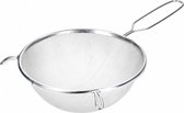 bolzeef 18 cm RVS zilver