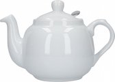 theepot Farmhouse 1,2 liter keramiek wit