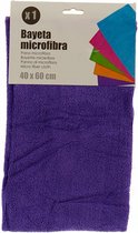 microvezeldoek 40 x 60 cm paars