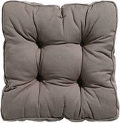 zitkussen Florance Rib 47 x 47 cm dralon taupe