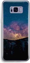 Case Company® - Samsung Galaxy S8 hoesje - Travel to space - Soft Cover Telefoonhoesje - Bescherming aan alle Kanten en Schermrand