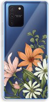 Case Company® - Samsung Galaxy Note 10 Lite hoesje - Floral bouquet - Soft Cover Telefoonhoesje - Bescherming aan alle Kanten en Schermrand