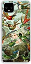 Case Company® - Google Pixel 4 XL hoesje - Haeckel Trochilidae - Soft Cover Telefoonhoesje - Bescherming aan alle Kanten en Schermrand