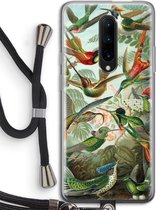 Case Company® - OnePlus 7 Pro hoesje met Koord - Haeckel Trochilidae - Telefoonhoesje met Zwart Koord - Bescherming aan alle Kanten en Over de Schermrand