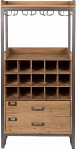 kast Edgar 112,5 x 56 x 38 cm hout/metaal