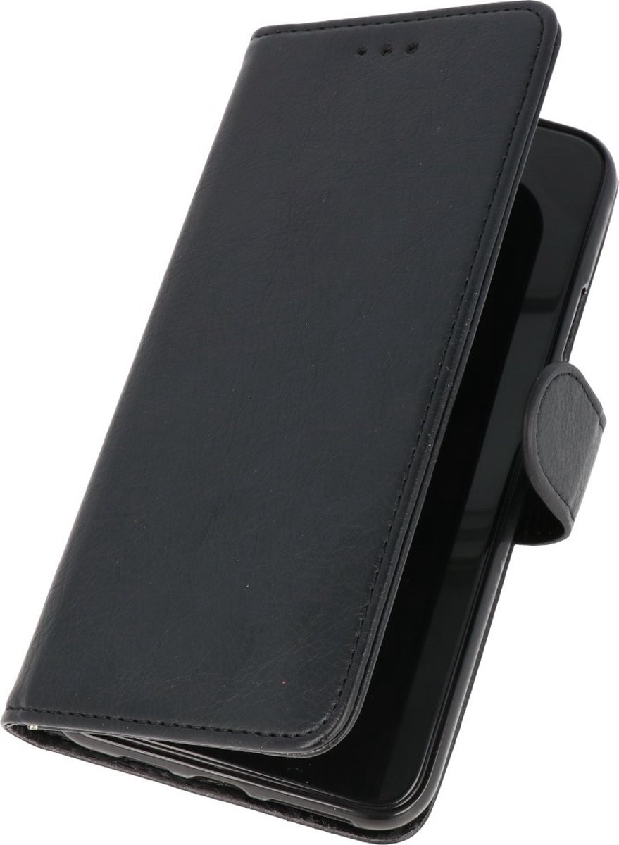 MP Case book case style Apple iPhone XR wallet case - zwart