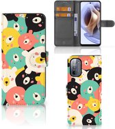 Wallet Bookcase Motorola Moto G31 | G41 Telefoonhoesje Bears