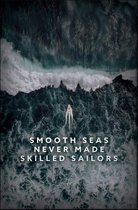 Walljar - Smooth Seas - Muurdecoratie - Poster met lijst