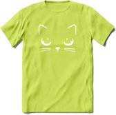 Wat heb jij daar? - Katten T-Shirt Kleding Cadeau | Dames - Heren - Unisex | Kat / Dieren shirt | Grappig Verjaardag kado | Tshirt Met Print | - Groen - M