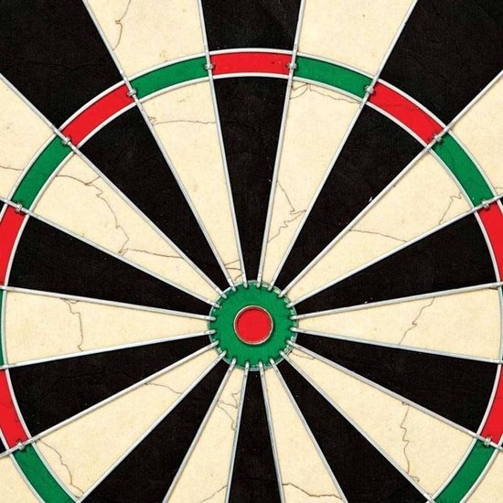 Masterdarts Dartbord met Marker/Scorebord - Ø 45 cm. - 6 Pijlen van Master — afbeelding 2